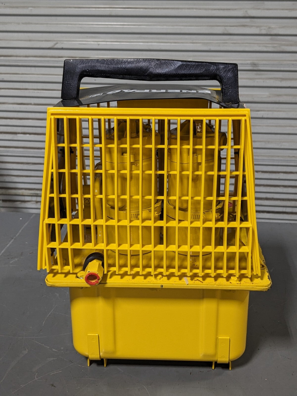 Enerpac Air Hydraulic Pump for use w/ Single Acting Cylinders PAM1022 Damaged