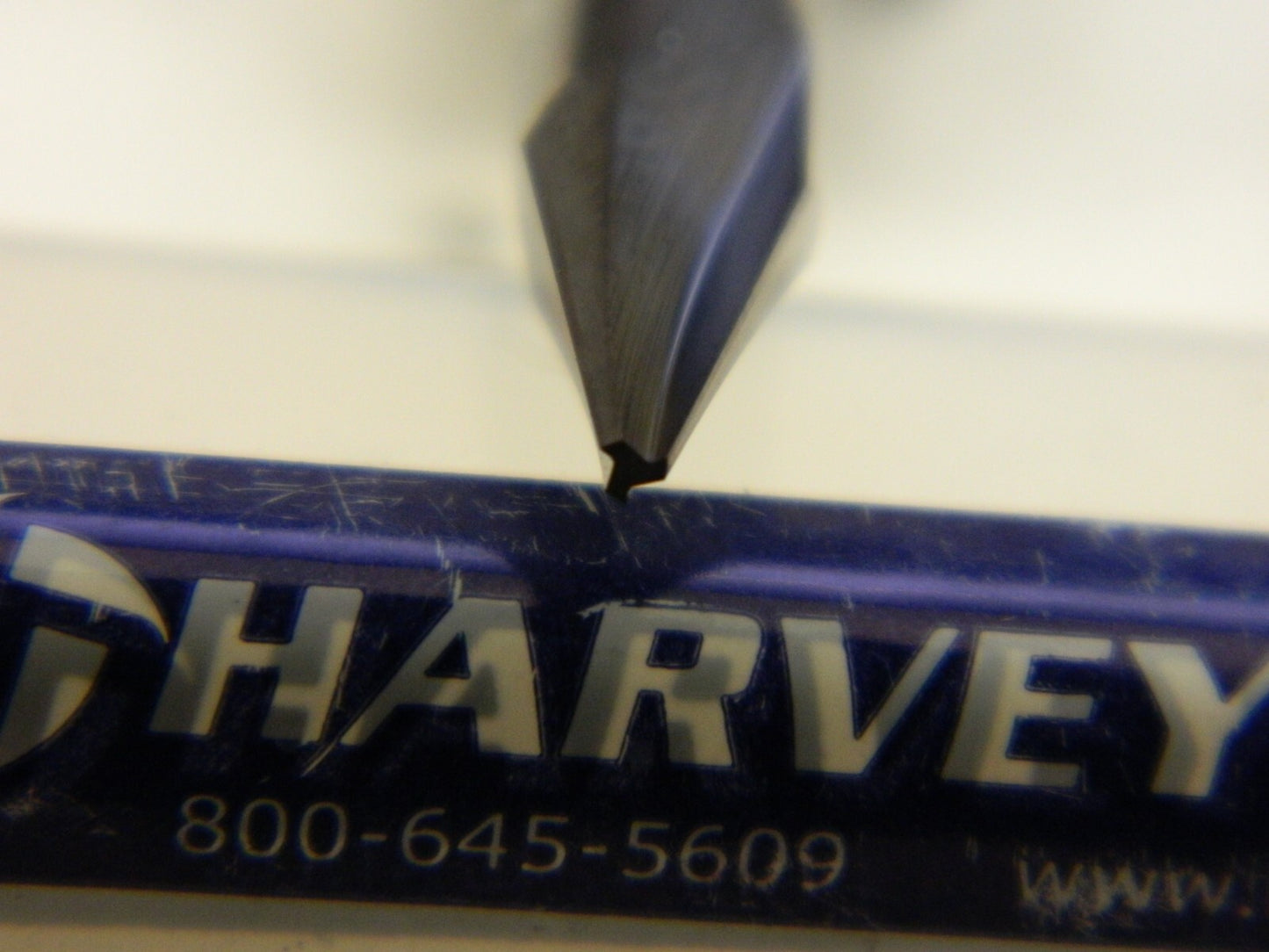 HARVEY TOOL Chamfer Mill: 3 Flutes, Solid Carbide 18515-C3