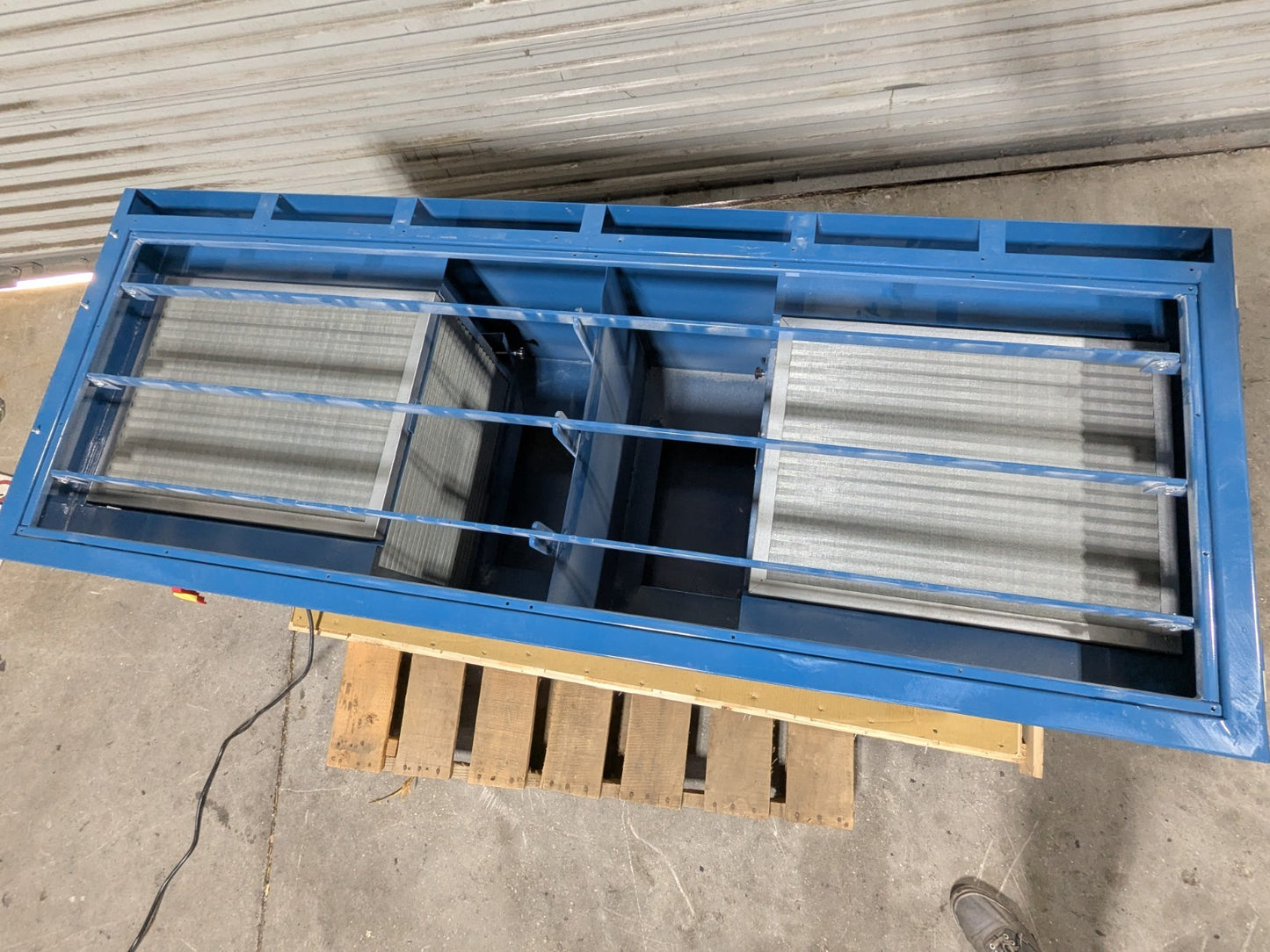 Baileigh Industrial Downdraft Table 59" x 22" Work Area 1790 CFM Dual Motor USED