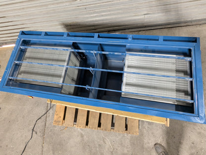 Baileigh Industrial Downdraft Table 59" x 22" Work Area 1790 CFM Dual Motor USED
