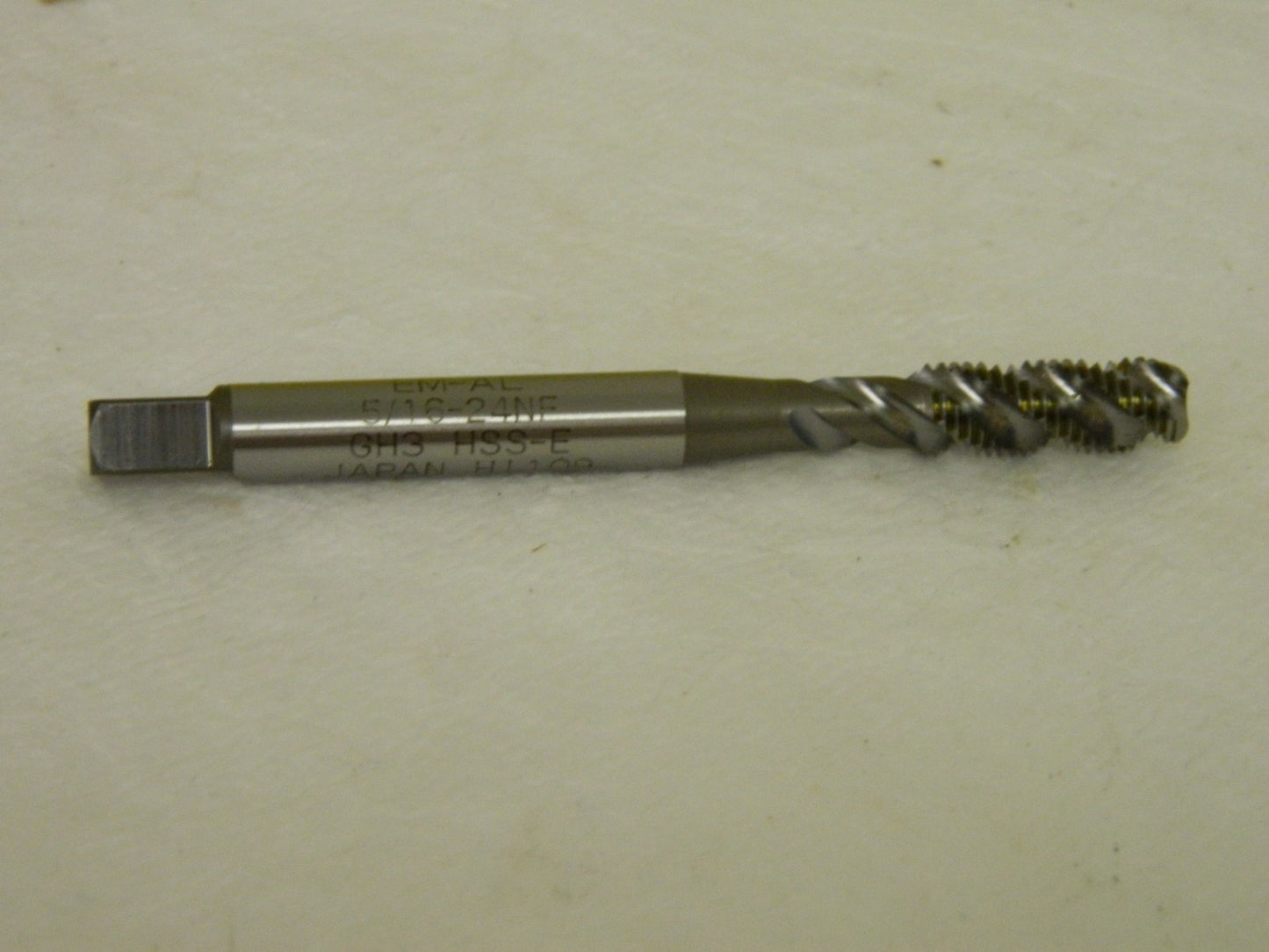 Greenfield Spiral Flute Tap 5/16"-24 GH3 Series-8214 3FL QTY 6 86514