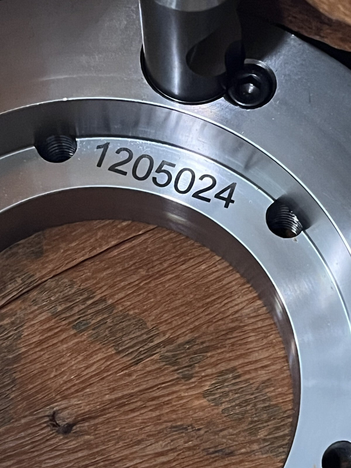 Pratt Lathe Chuck Adapter Back Plate 12" Chuck for Self-Centering Chucks 1205024