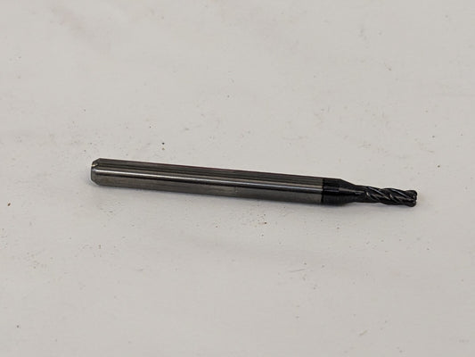 ACCUPRO Corner Radius End Mill: 0.0781″ Dia, 0.234″ LOC 4 Fl 14796316