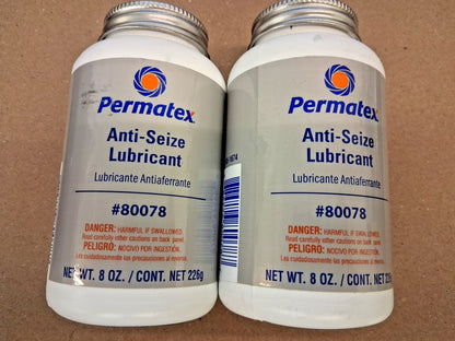 Permatex Anti-Seize Lubricants 2PK 8oz 80078