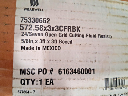 Wearwell Anti-Fatigue Modular Tiles Mat 36"L 36"W 75330662