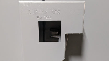 Durham Heavy Duty Job Site Storage Cabinet 3-Shelf 64 x 24 x 62 Scratch N Dent
