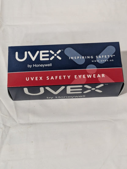 UVEX Safety Glasses Scratch-Res., Polycarbonate, Gold Mirror Lenses Qty 10 S3203