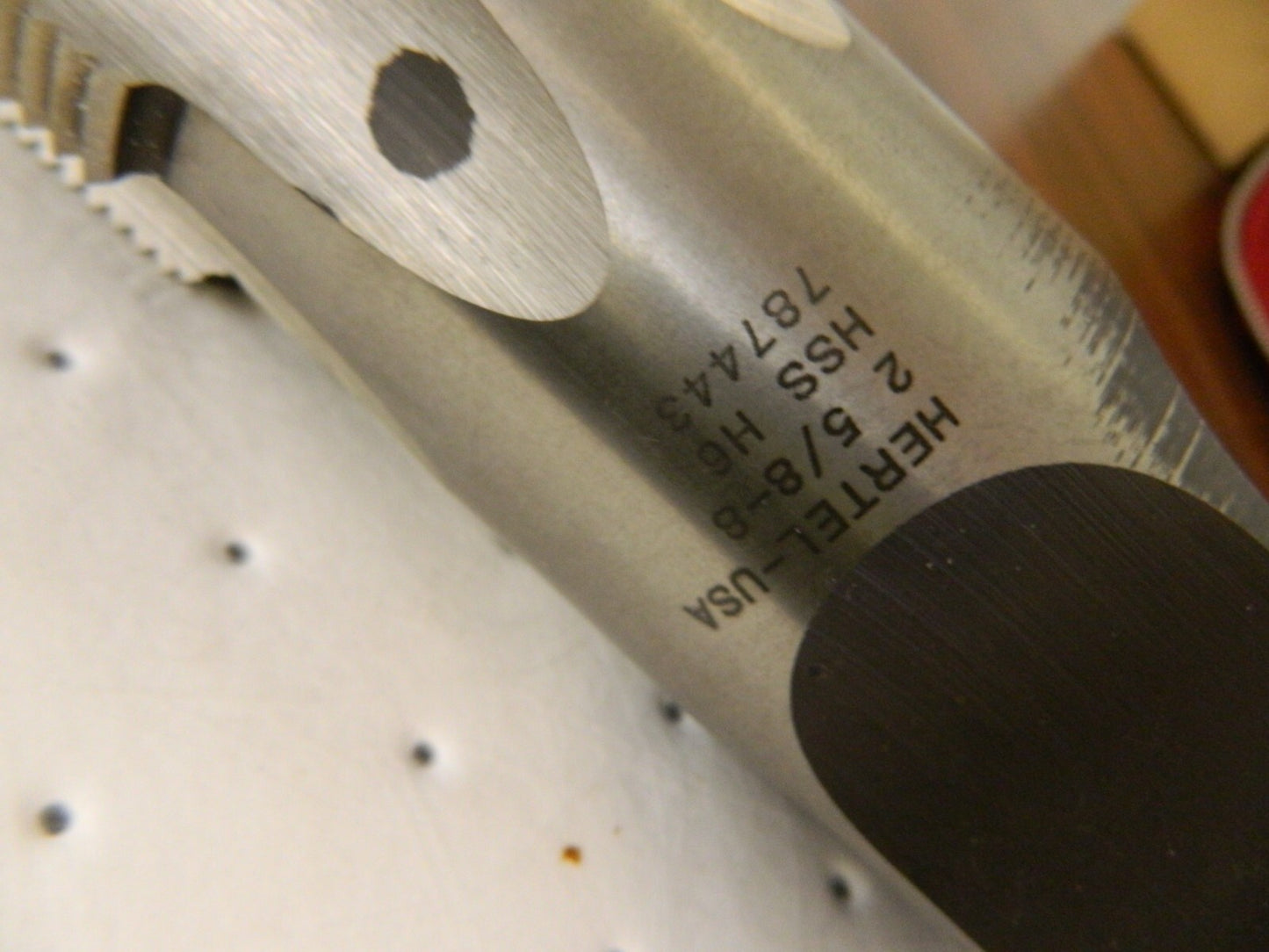 Straight Flute Tap: 2-5/8-12 UNS, 6 Flutes, Plug HSS 87074