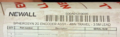 Newall DRO Linear Scale 48" Max Measure 58" Scale Length S00A01219035