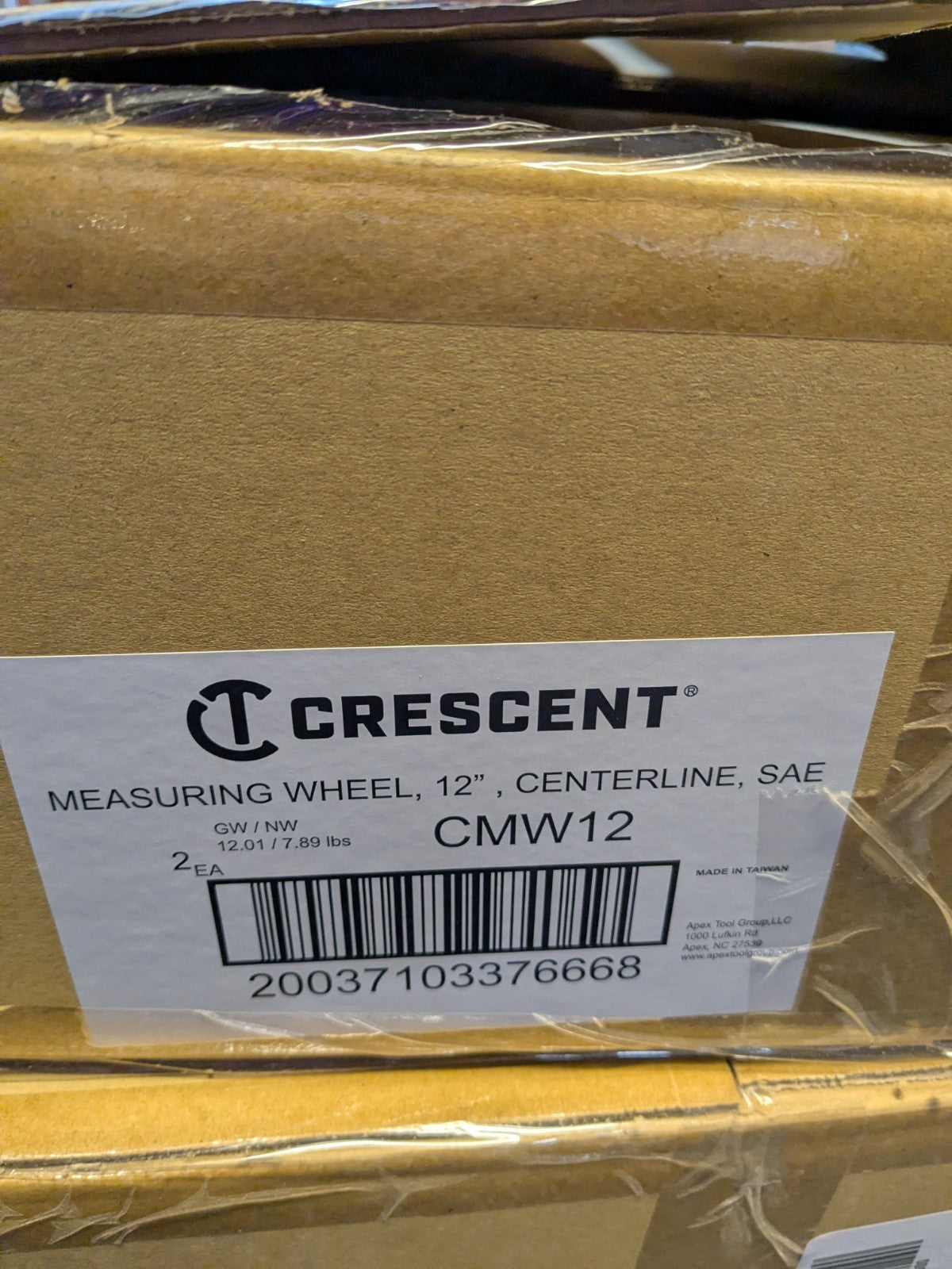 Crescent 12" SAE Measuring Wheel Box of 2 CMW12