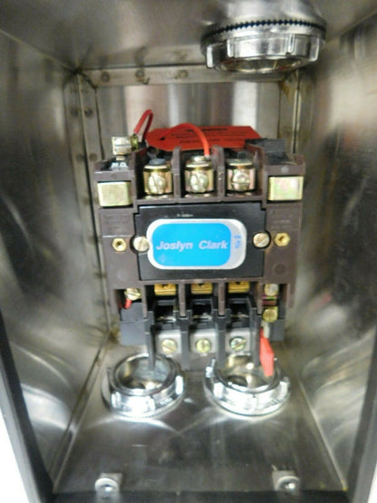 Joslyn Clark NEMA Motor Starters Amperage: 18 NEMA Size: 0 T13WA30-86