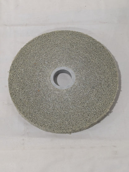 3M Deburring Wheel: 6" Dia, 1/2" Face Width, 1" Hole, Density 8