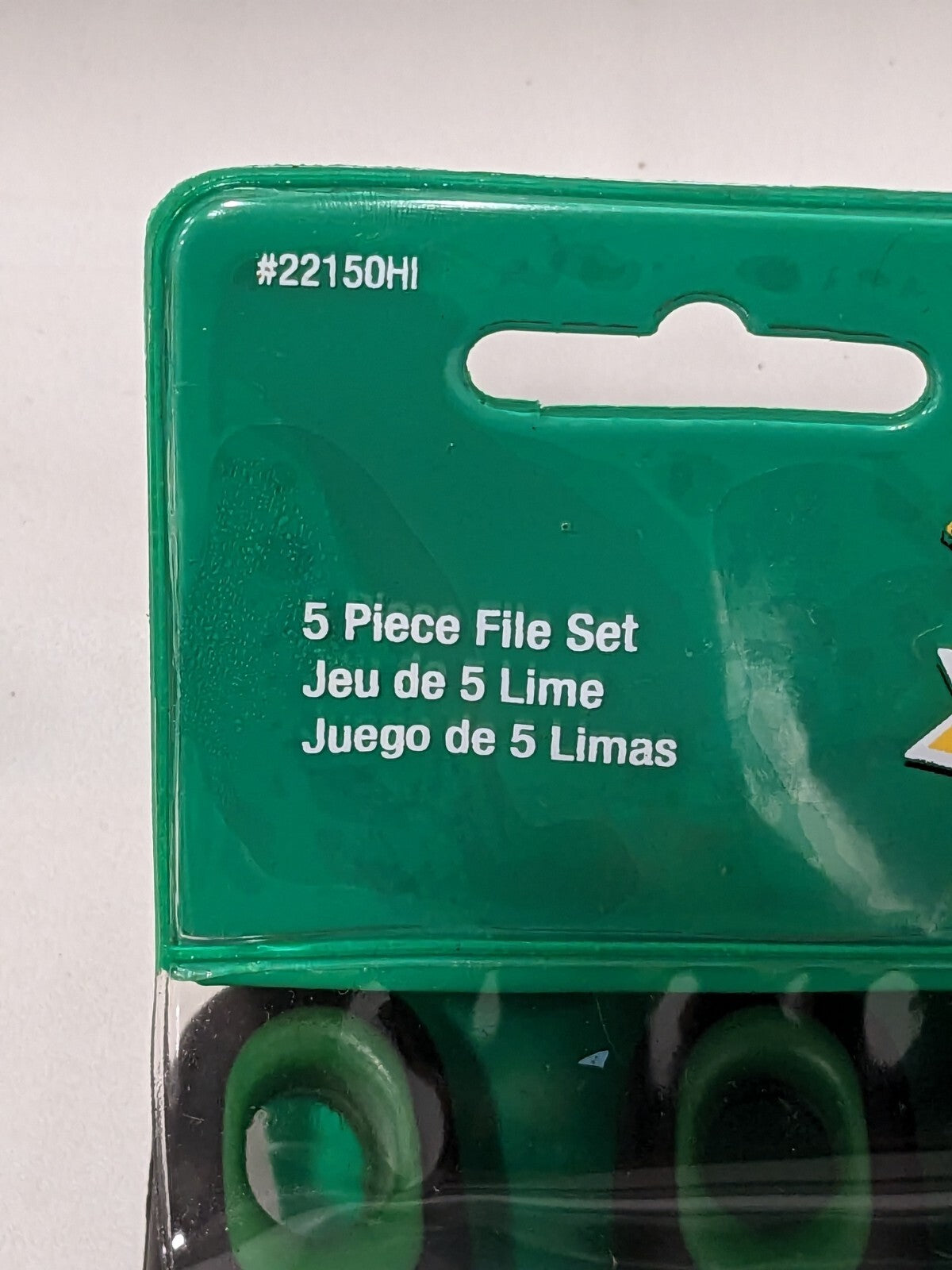 Nicholson 5 Piece 6", 8" & 10" Anniversary File Set W/Ergonomic Handles 22150HI