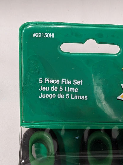 Nicholson 5 Piece 6", 8" & 10" Anniversary File Set W/Ergonomic Handles 22150HI