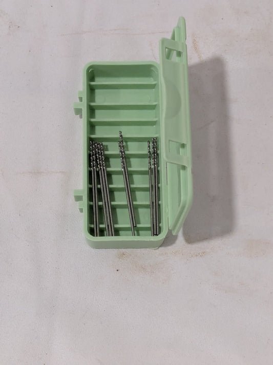 WALTER-TITEX Jobber Length Drill Bit: 0.85 mm Diam 130º Qty 10 5060290