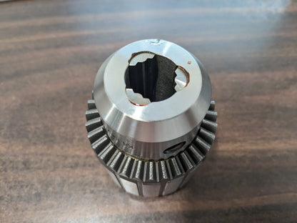 ACCUPRO Drill Chuck: 13/64 to 3/4 Capacity, Tapered Mount, JT3 CY0191604