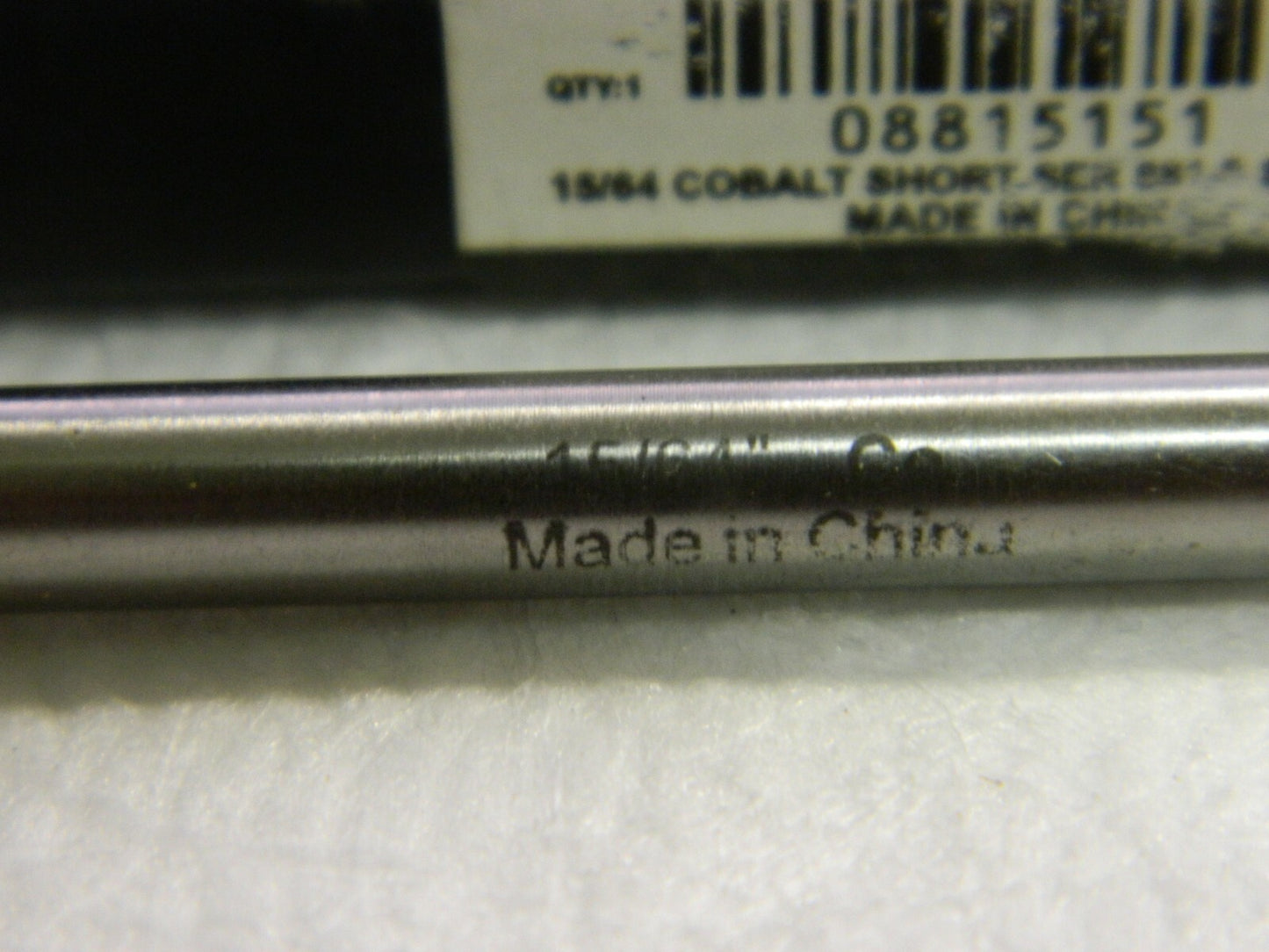 Interstate Interchangeable Pilot Counterbore 15/64" Diam 08815151