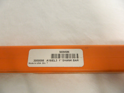 Hertel 0.195" Min Width Internal Left Hand Indexable Grooving Toolholder 3000056