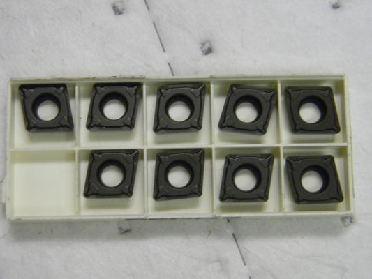 Seco  Carbide Turning Insert  pack of 9 CCMT433 F1 Grade TP2500  27885