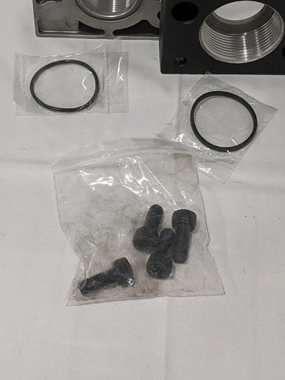 PARKER FRL Modular Port Block Kit: Nitrile, 1-1/2" Port, Use with P3N P3NKB9BCP