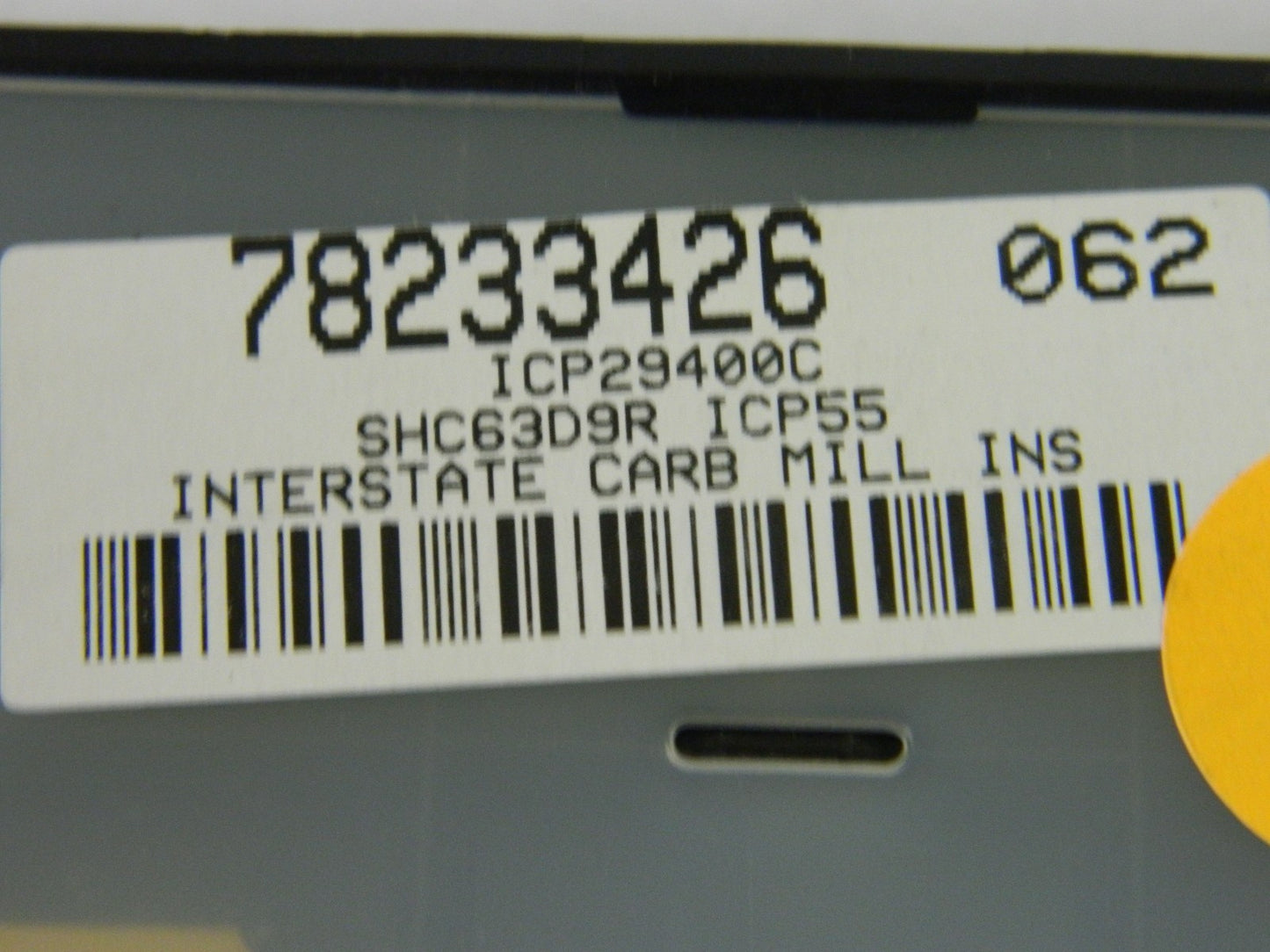 Interstate Shc63d9r Icp55 Icp29400c Carbide Milling Inserts  Box of 3 USA