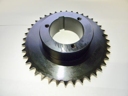 BROWNING  Bushed Roller Chain Sprocket: 40 Teeth, 5/8" Pitch, 2-11/16" Bore Dia