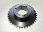 BROWNING  Bushed Roller Chain Sprocket: 40 Teeth, 5/8" Pitch, 2-11/16" Bore Dia