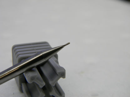 HARVEY TOOL 0.019 Diam, 0.057 LOC 4FL Solid Carbide Ball End Mill  QTY 4 74319