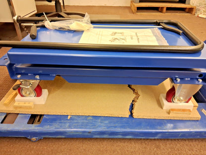 Pro Mobile Hydraulic Lift Table 400lb Capacity 29" Lift Height WS-MH-LFTB2-