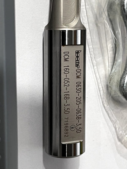 ISCAR Replaceable-Tip Drill 16 to 16.9 mm Dia 52 mm Max Depth 16 mm flat shank