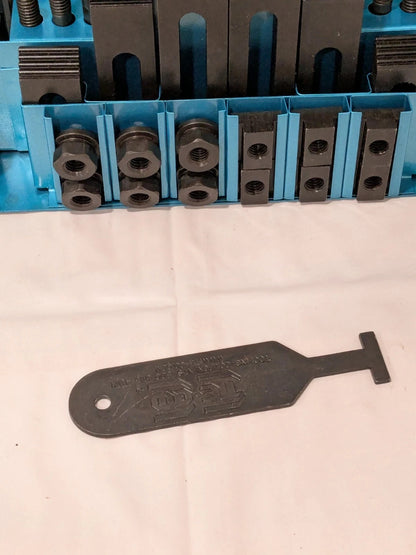 TE-CO Fixture Clamp Step Block & Clamp Set: 52 Pc 20413