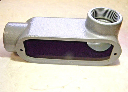 Hubbell Killark 1-1/2" Trade Malleable Iron Conduit Body OLR-5M