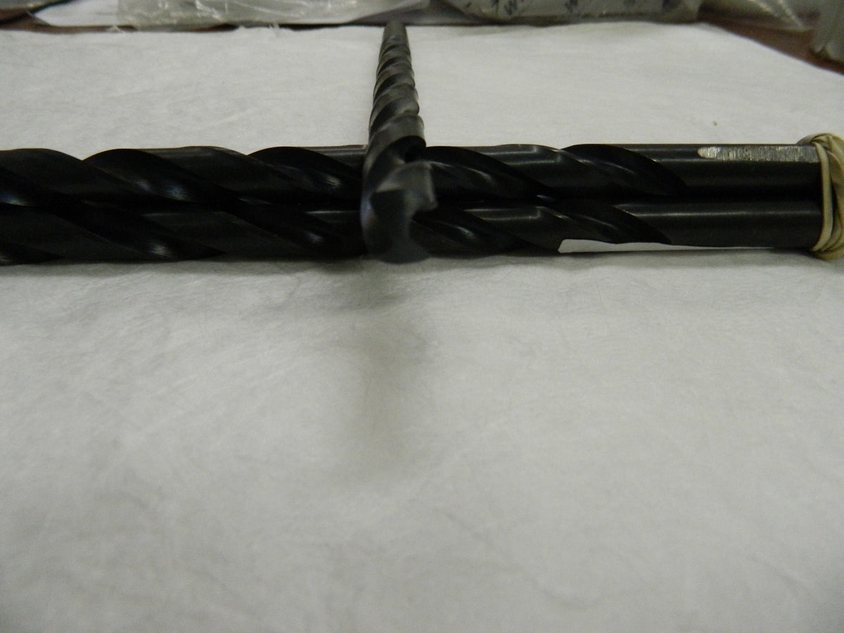 Interstate #01403302 HSS Oxide 15/32" 118° Spiral Flute Extra Length Drill Bit