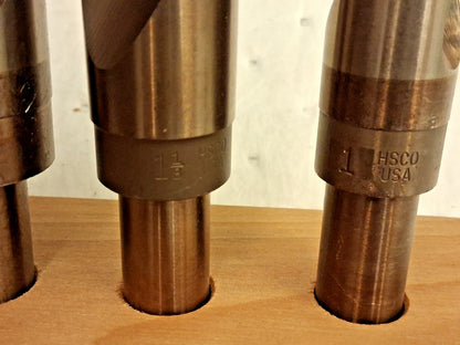 Hertel Drill Bit Set Reduced Shank Drill Bits 118 Deg HSS 306A-1