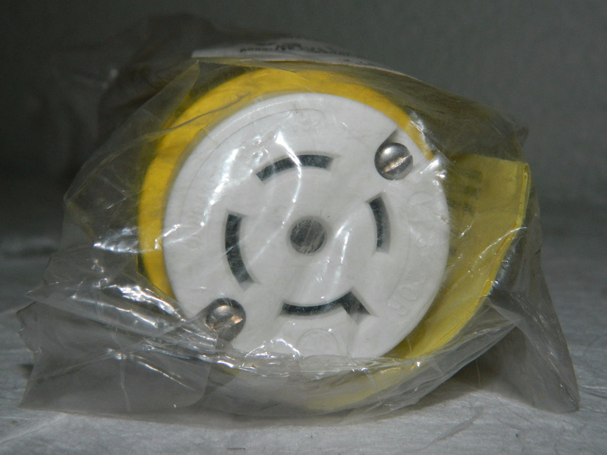 Woodhead Ungrounded Connector 347/600 VAC 20A L23-20 NEMA 2783