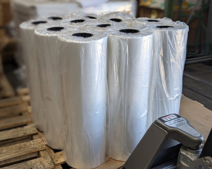 1 ROLL OF 200 Poly Bags Clear w/Perforations 24" X 77" 0.0015 Mil A010459