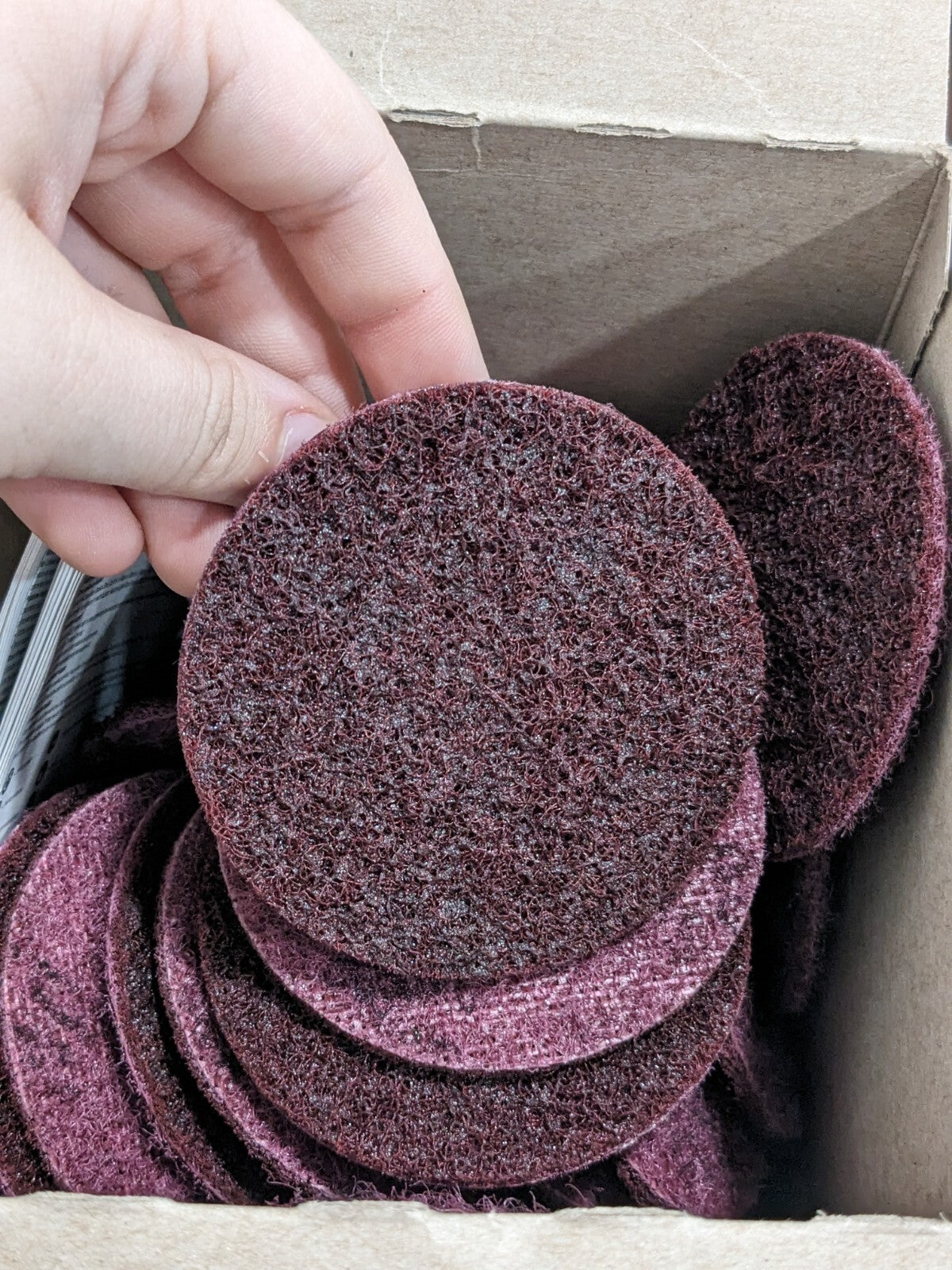 3M Quick-Change Discs 25pk Roloc TR 3" Dia Aluminum Oxide Non-Woven 7000000755