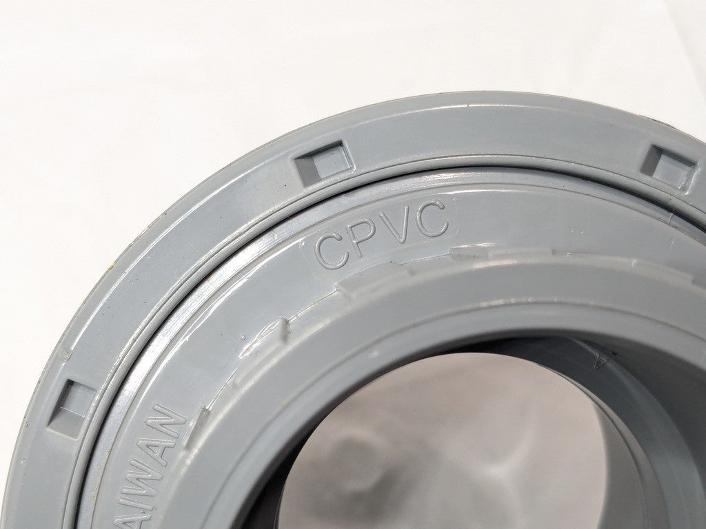 PRO-SOURCE 2" CPVC Plastic Pipe Union w/EPDM O-Ring 37003498