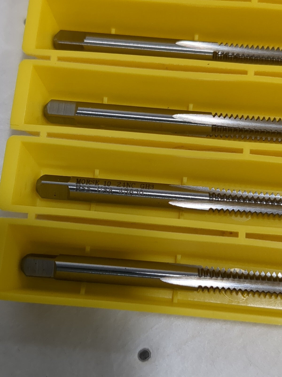 morse cutting tools 6pk H3 4fl hand tap plug 10-24 45630
