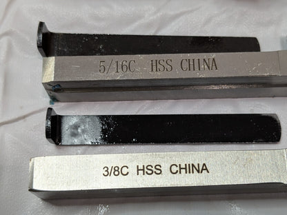 30 Piece Keyway Broach Set 1/8" to 3/8" Keyway Width Style B & C 1395-0730