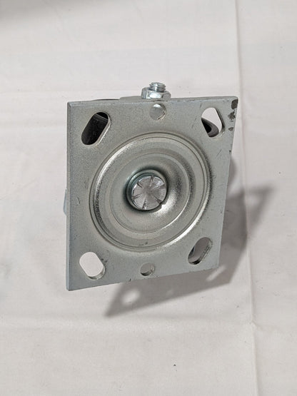 Swivel Top Plate Caster Polyurethane, 4" Wheel Dia, 2" Wheel Width VES4X2PODTBK