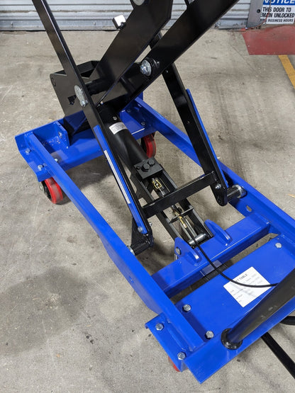 Pro Source Hydraulic Scissor Lift Cart 800 lb. Capacity 35" x 20" Plat