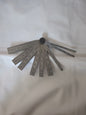 SPI 0.1 to 0.5 Inch Measurement, 8 Leaf Taper Gage 14-184-6