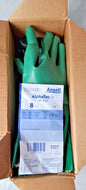 Ansell Chemical Resistant Gloves AlphaTEC™ 08-352 Size8 Box of 12 Pairs 212512