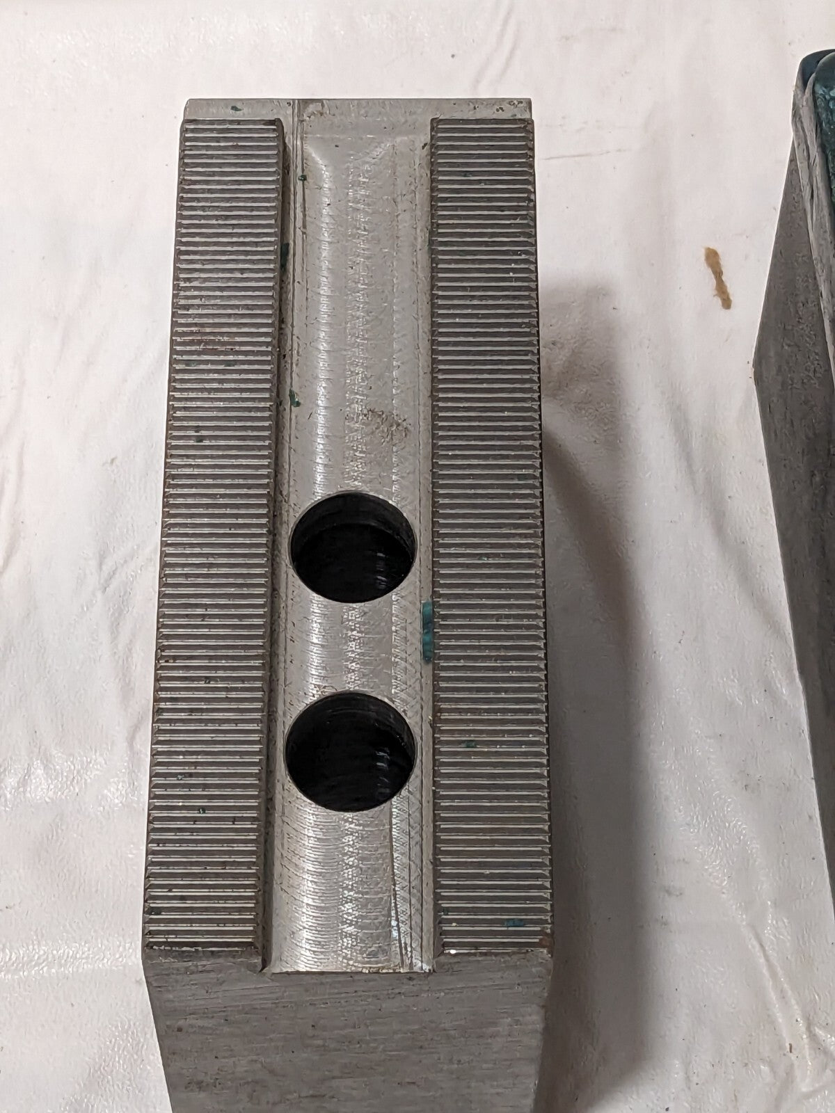 H&R Soft Lathe Chuck Jaw: Serrated 2" OAW, 5-1/4" OAL Qty 3 HR112-3.5