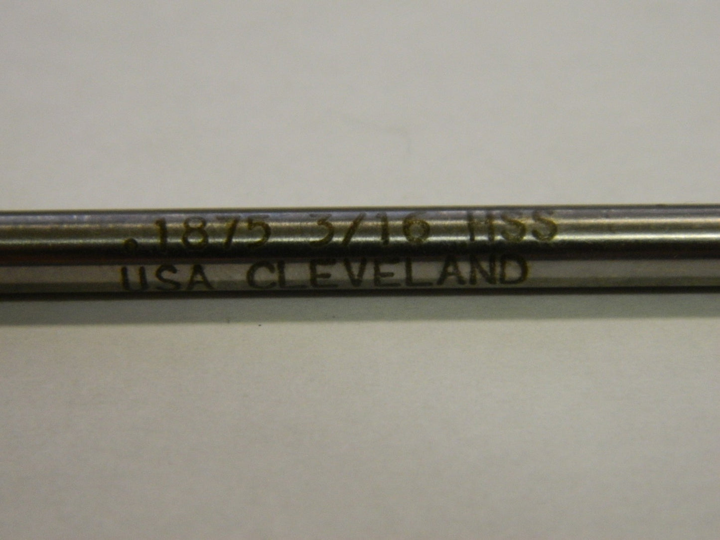 Cleveland HSS Spiral Chucking Reamer 3/16" x 1-1/8" x 4-1/2" Qty 2  C37521