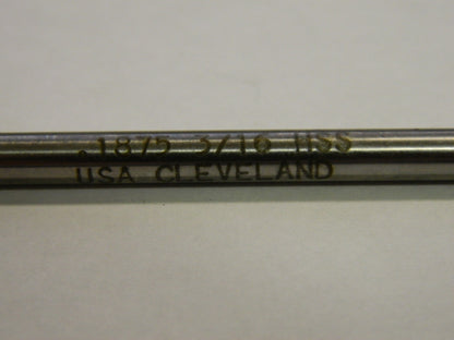 Cleveland HSS Spiral Chucking Reamer 3/16" x 1-1/8" x 4-1/2" Qty 2  C37521