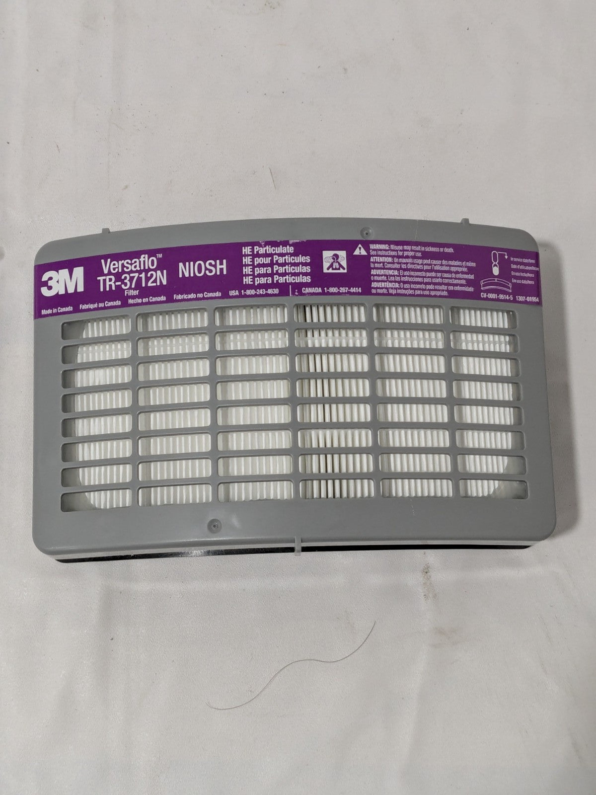 3M TR-3712N F/TR300 VERSAFLO PAPR HE FILTER 7100018971