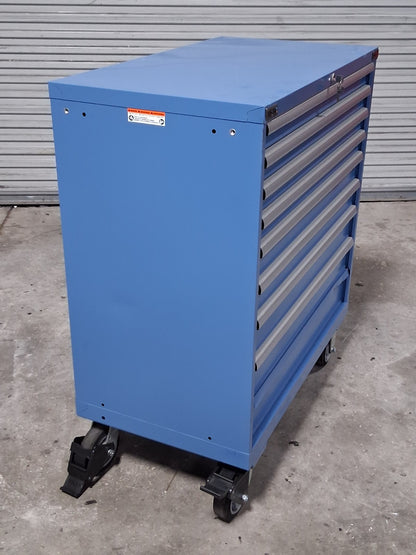 Lista Mobile Modular Storage Cabinet 9 Drawer 47 x 40 x 22 Scratch N Dent