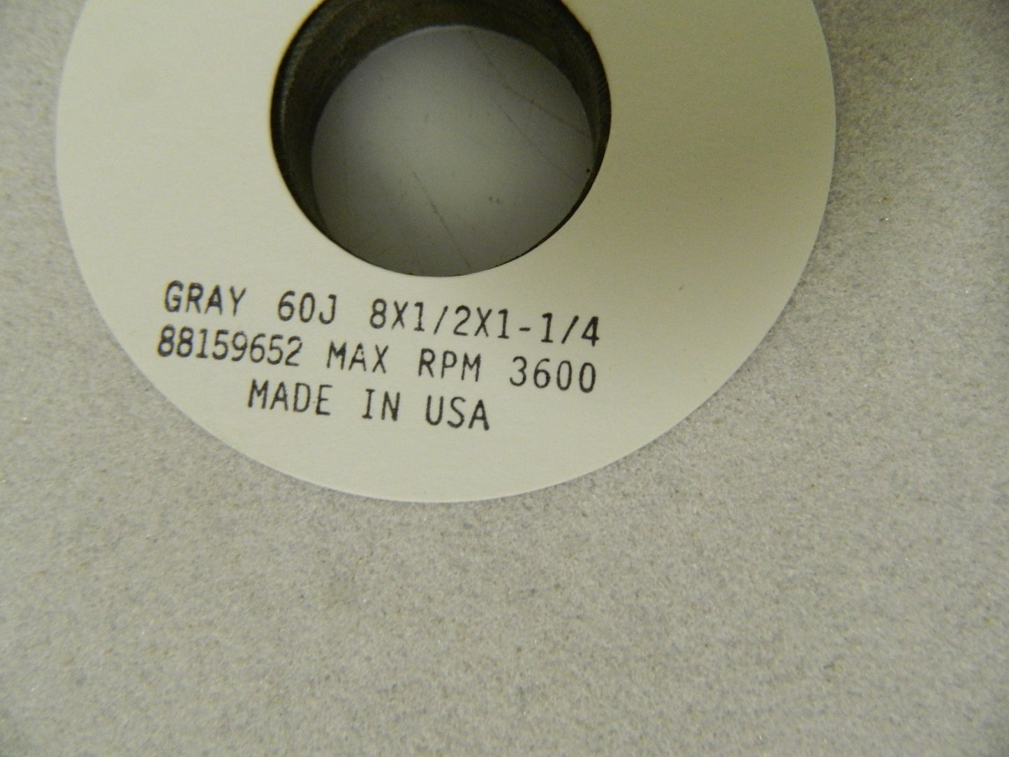 Pro Surface Grinding Wheel J Hardness 60 Grit 8" x 1-1/4" x 1/2"